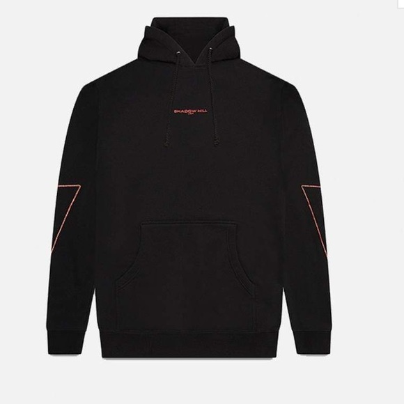 Sweaters - Shadowhill Red Metallic Flash Hoodie